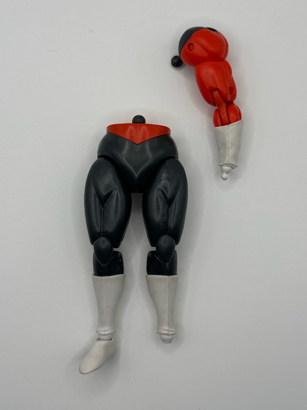 Dragon Ball Super Jiren Action Figure Parts Lot, For Repair or Display Only